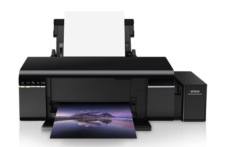 изображение Принтер Epson L805 с оригинальной СНПЧ и светостойкими чернилами INKSYSTEM (Уценка)