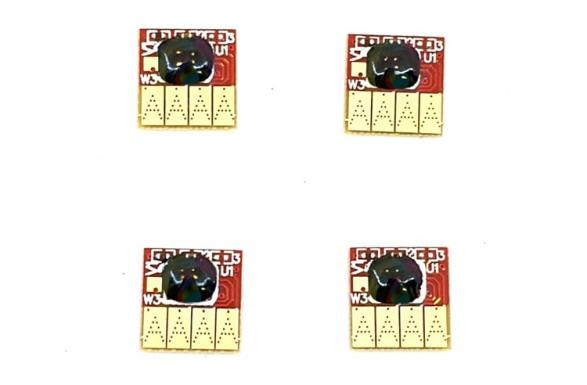Комплект чипов для СНПЧ/ПЗК для плоттеров HP Designjet T120, T520 изображение
