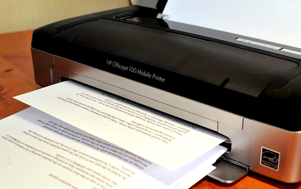 Принтер на фото на документы