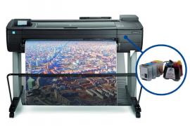 Плоттер HP Designjet T730 36" с СНПЧ