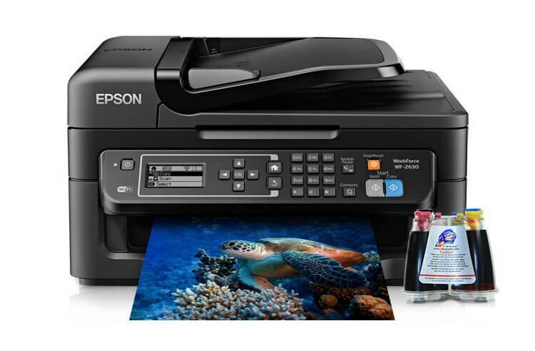 Принтер эпсон с снпч. МФУ Epson workforce WF-2630wf. Epson WF 2630. МФУ Epson workforce WF-2630 С СНПЧ. МФУ Epson workforce WF-3640dtwf.