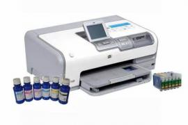 Цветной принтер HP Photosmart D7363 с ПЗК